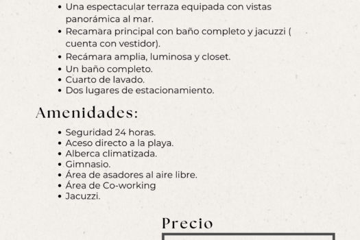 Departamento Solaria Towers